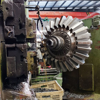 Modul-gerade Kegelradgetriebe-Zerkleinerungsmaschinen-Ausrüstungs-gerader Gehrungsfugen-Gang Soems 14