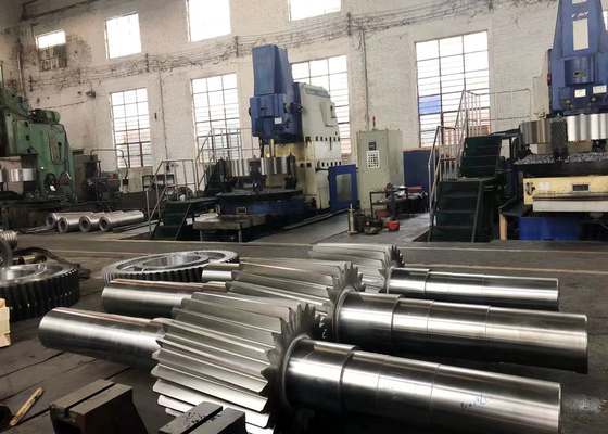 17CrNiMo6 Stahl 12 Modul Getriebewelle für dauerhafte Stromübertragung