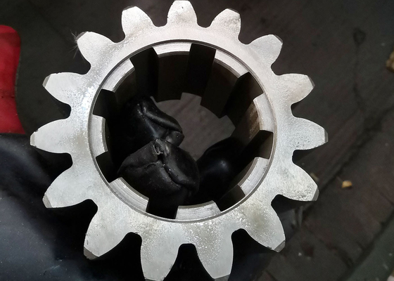 16 Gang-reibendes Metallstirnrad des Modul-15T mit geradem mit Seiten versehenem Keil