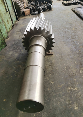 Übertragungsgetriebe DIN 17CrNiMo6 Schmiede Stahl Helical Getriebe angetriebenen Welle