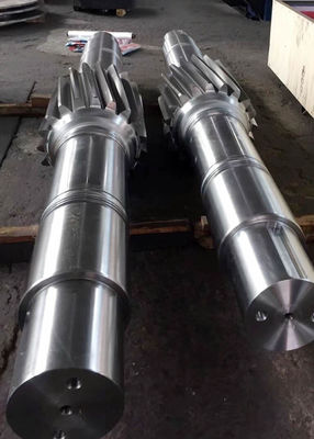 Verzahnung Schleifen Schrägverzahnt Getriebewelle 17CrNiMo6 Stahl Getriebeausgangswelle