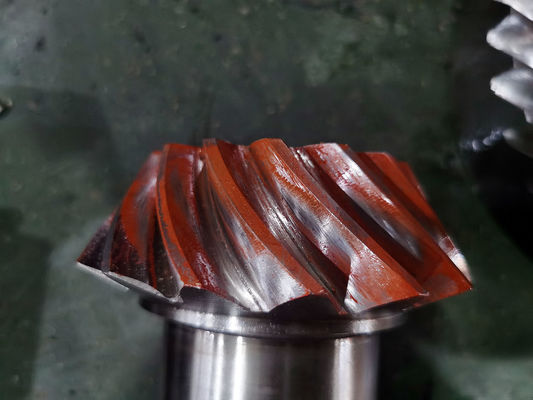 Gewundenes Kegelradgetriebe SAE 8620 58 - 62 HRC AISI AGMA 8