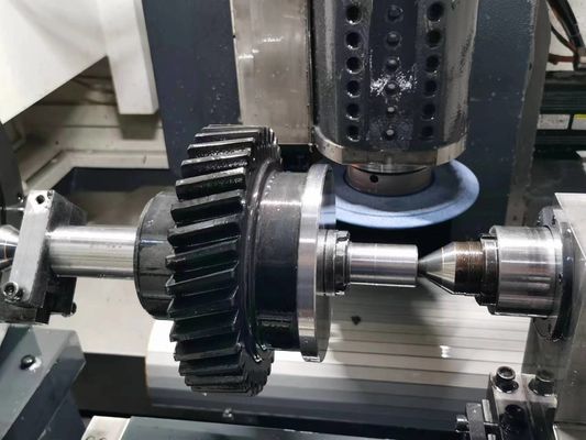 Einzelner schraubenartiger Stahlhochgeschwindigkeitszahntrieb Ra0.8 des Räderwerk-Getriebe-17CrNiMo6