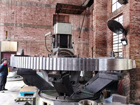 ZG42CrMo-Casting-Stahl-Kronen-raue Verzahnungen, die 152T für harte Beanspruchung schneiden