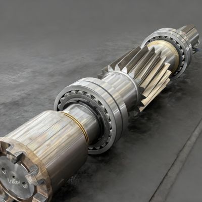 20CrMnTi ISO 6 OEM Getriebewelle mit zylindrischer Ausführung