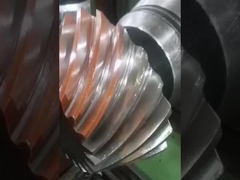 Rechte Spirale Bevel Getriebewelle 6.5 Modul 503mm Länge